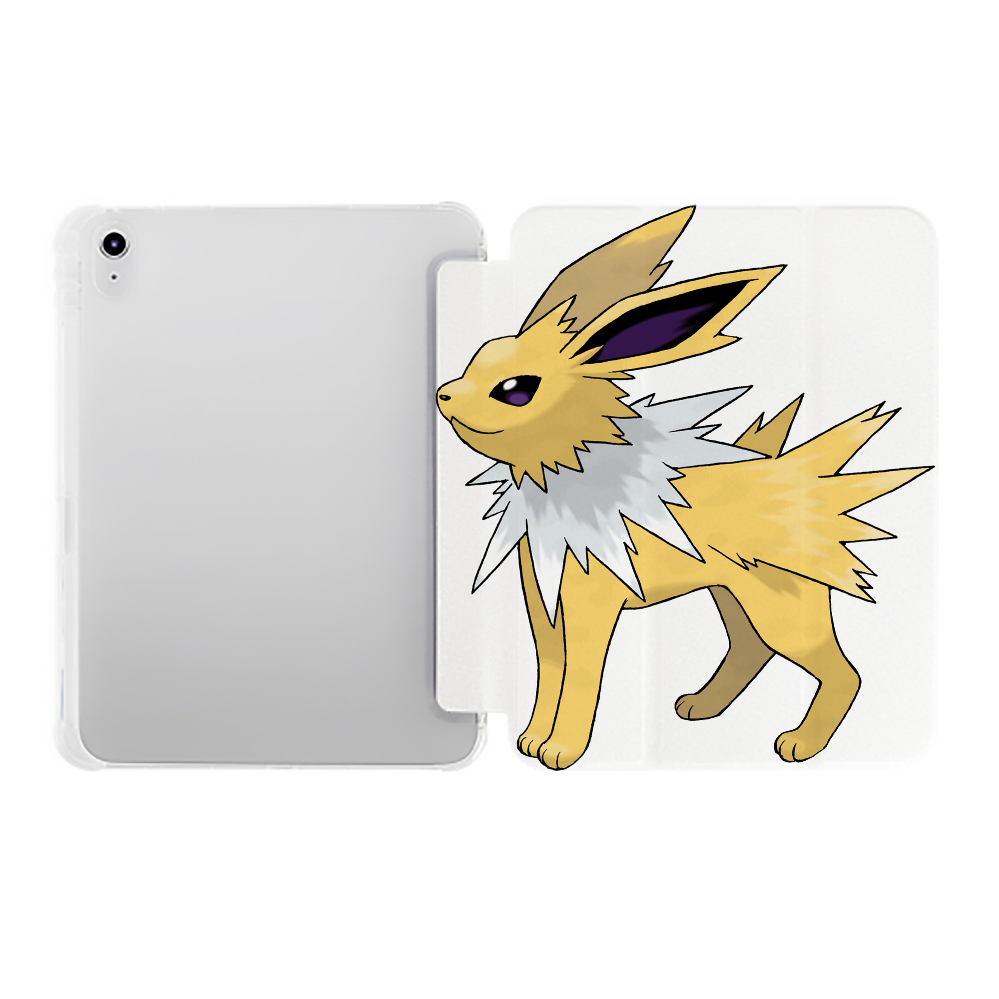 （画像用） ポケットモンスター Pokémon IPad ケース ペン収納付き 三つ折りスタンド PUレザー×シリコン 対応機種9.5/10.5/10.9インチ